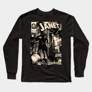 Janet Jackson Vintage Concert Tour Long Sleeve T-Shirt